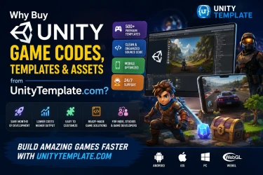 Why Buy Unity Game Codes, Templates & Assets from UnityTemplate.com?