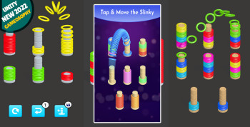 Slinky Sort Puzzle Ultimate Unity Source Code