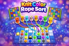 Knit Color Rope Sort | Jam Puzzle | Unity Game