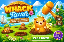 Whack Rush | Complete unity game