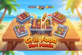 Grill Food Sort Puzzle | Unity Game