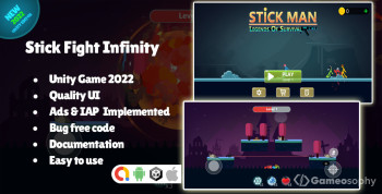 Stick fight Infinity Trending Multiplayer Game