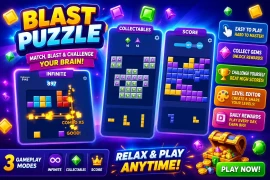 Blast Puzzle | Unity Template & Editor