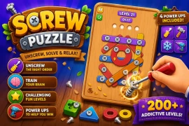 Screw Puzzle | Template + Editor