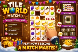 Tile World Match 3 – Unity Game