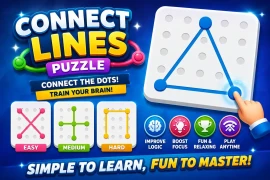 Connect Lines Puzzle Game Source Code Unity