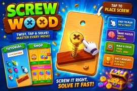 Screw Wood | Unity Asset