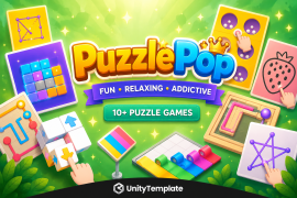 Puzzle Pop – Unity Puzzle Game Source Code