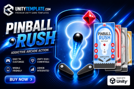 Pinball Rush – Unity Game Source Code