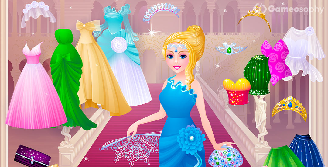 Icy or Fire dress up - Unity game