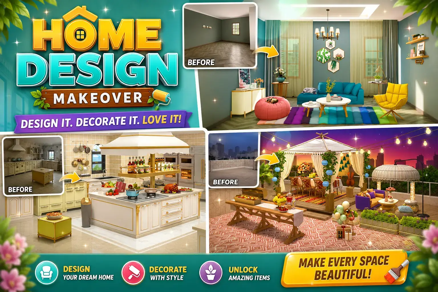 Home Design Makeover – Unity Game