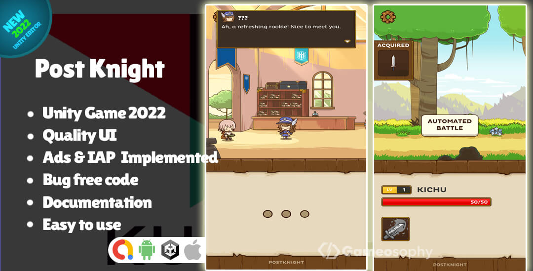 Post Knight Unity Game